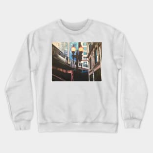 Chicago, Loop, Dusk Crewneck Sweatshirt